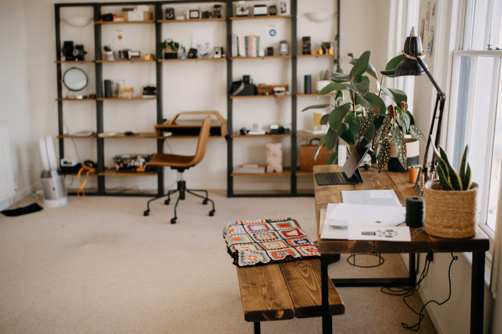 Storage and Organization in home office