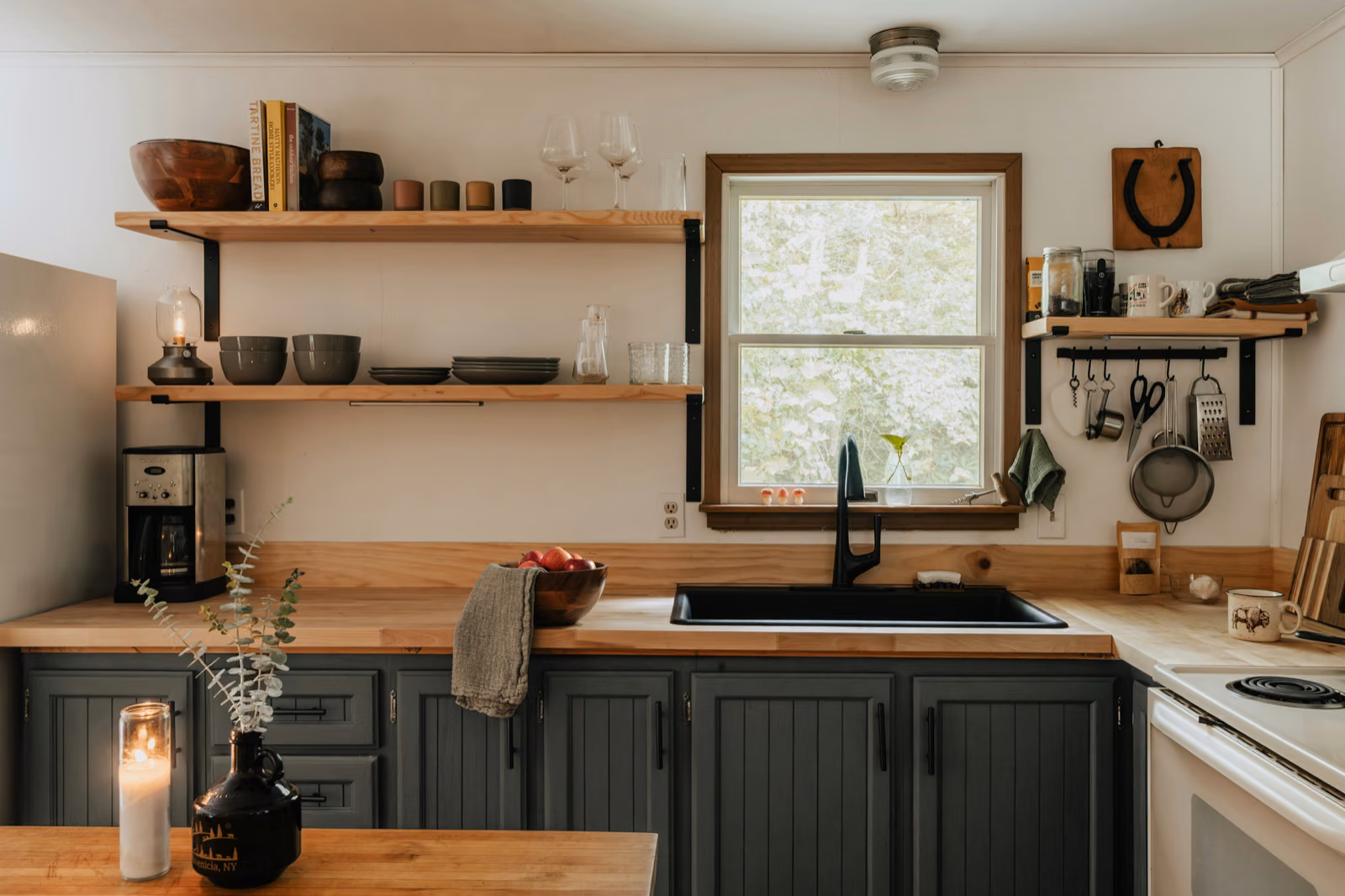 Open Shelving Styling