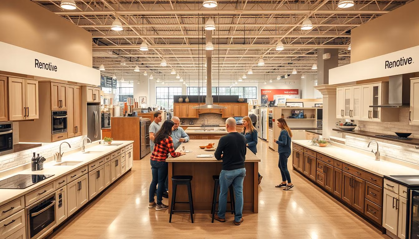 National home improvement stores kitchen options