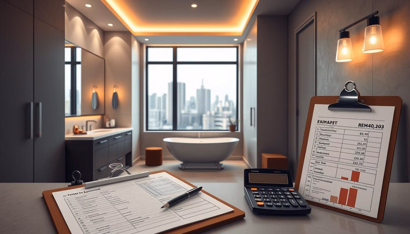 24-hour bathroom remodel cost considerations