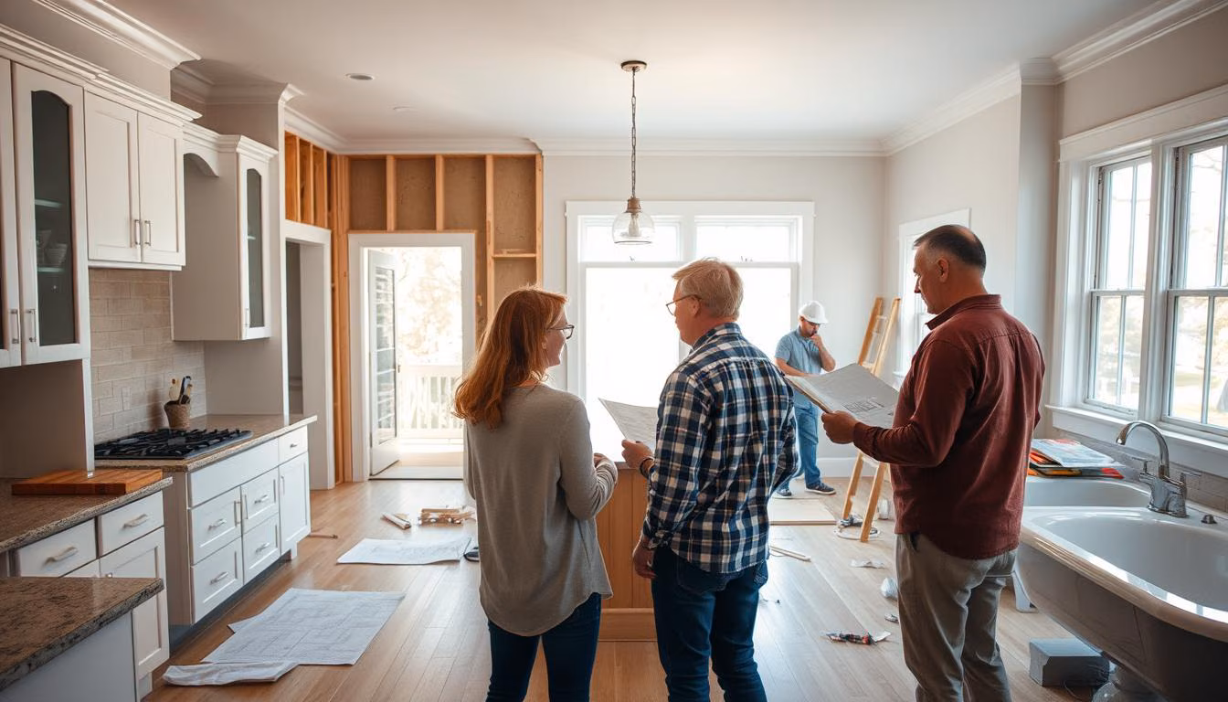 home preparation for kitchen and bath remodeling