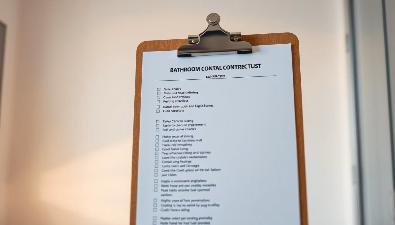 5x7 bathroom remodel cost labor contractor checklist