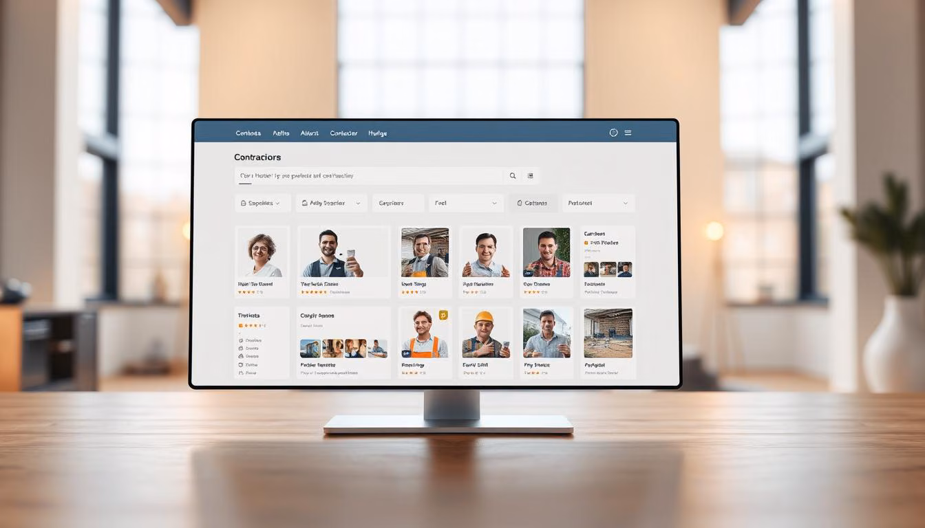 contractor review platform