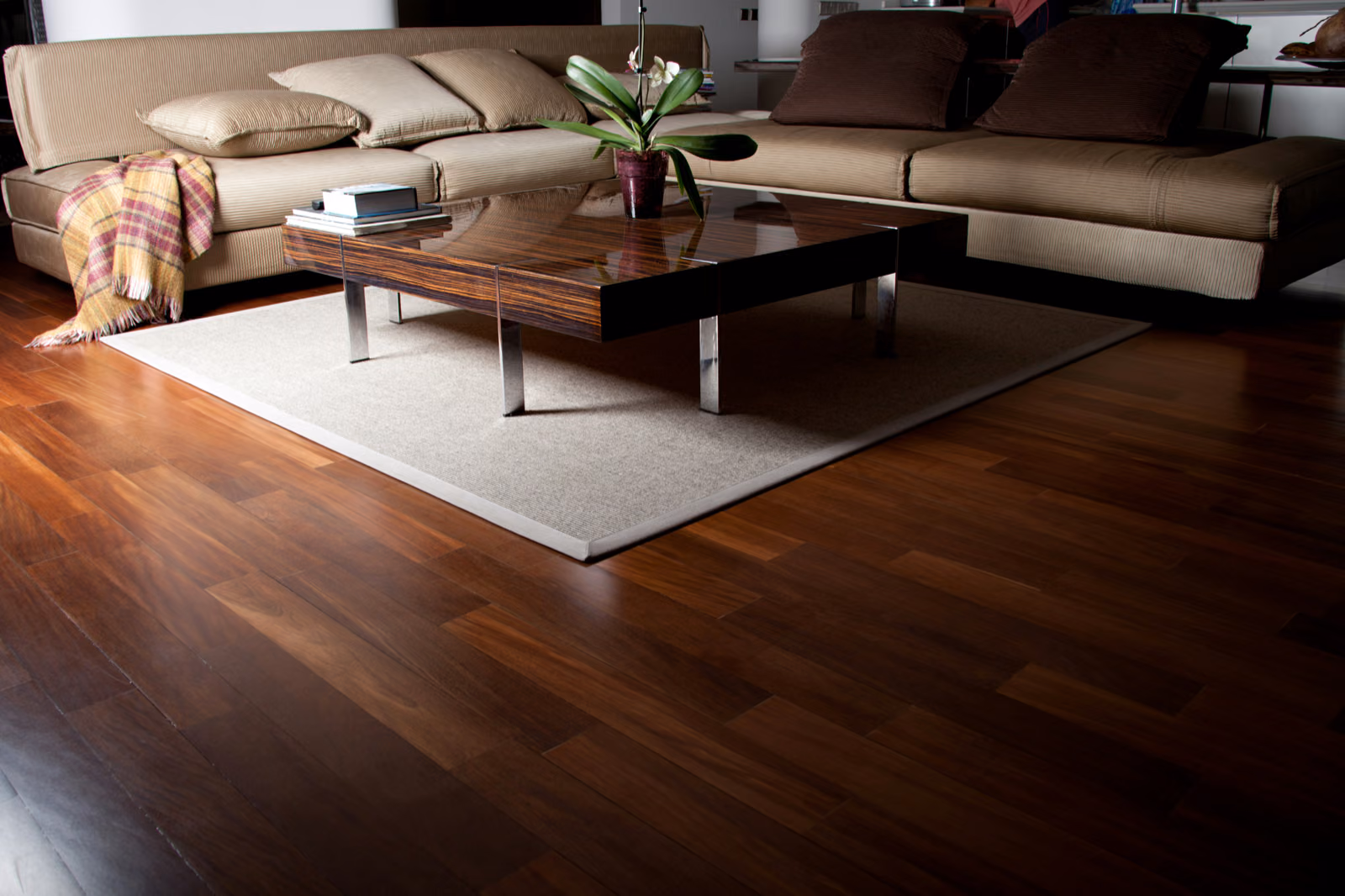 Comfort in Hardwood Flooring