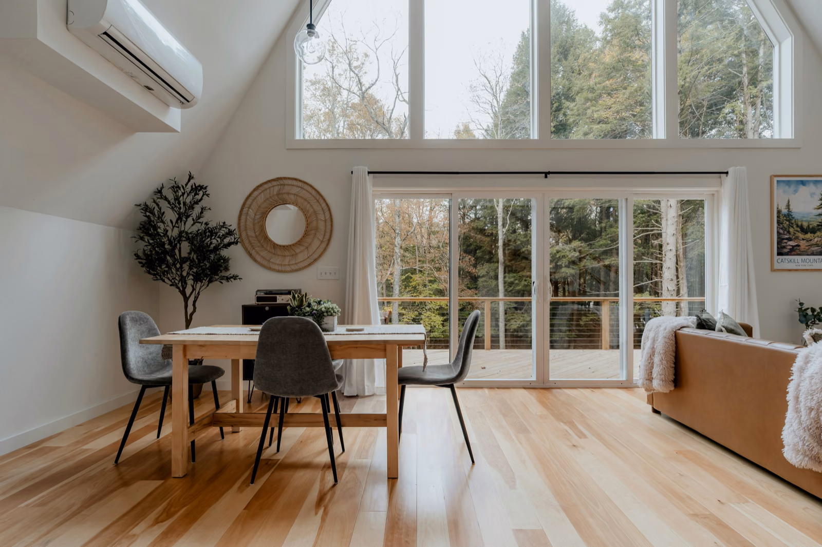 Hardwood flooring natural