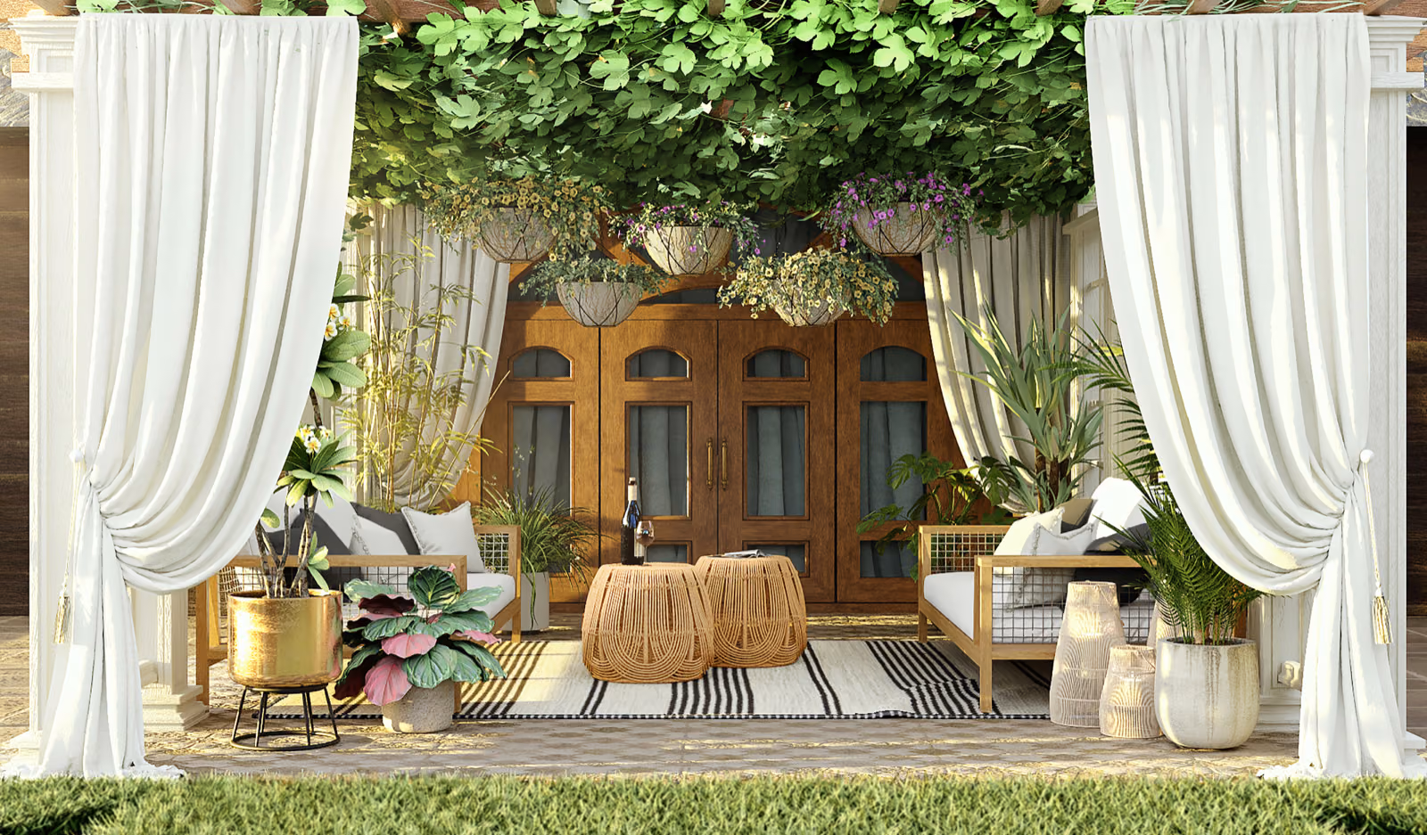 Accessories and Accent Pieces outdoor living space