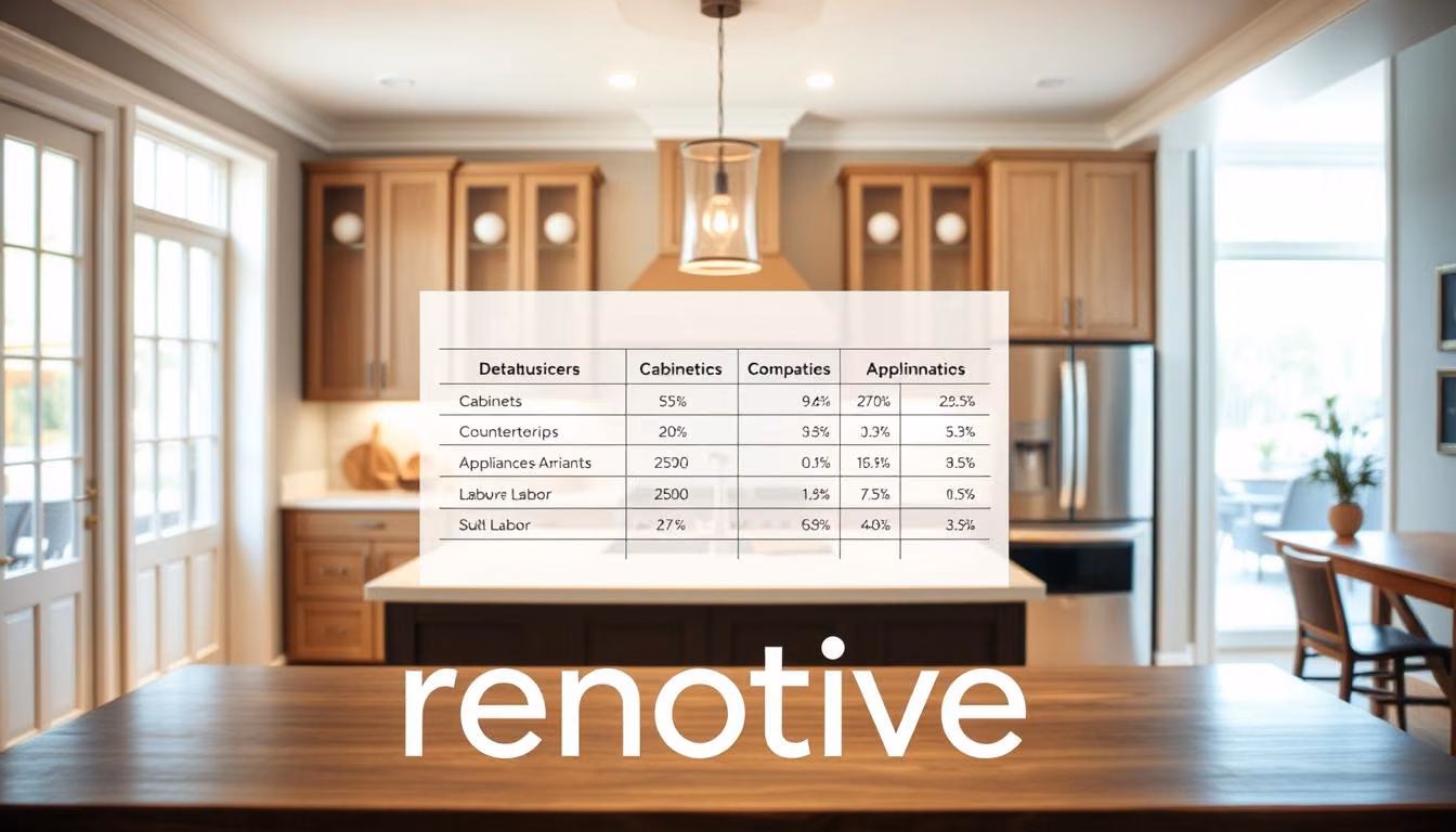 kitchen reno estimate