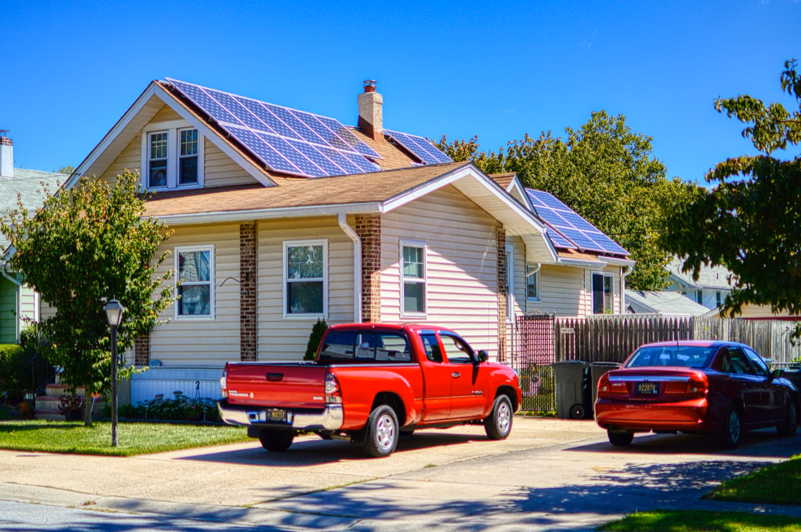 energy-efficient windows and solar panels