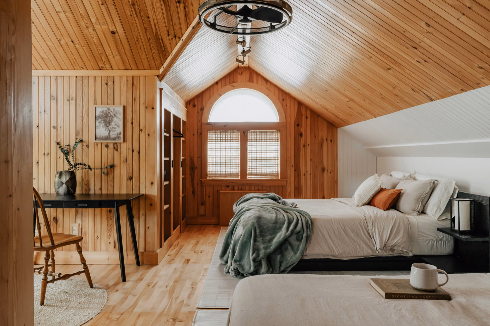 Rustic bedroom