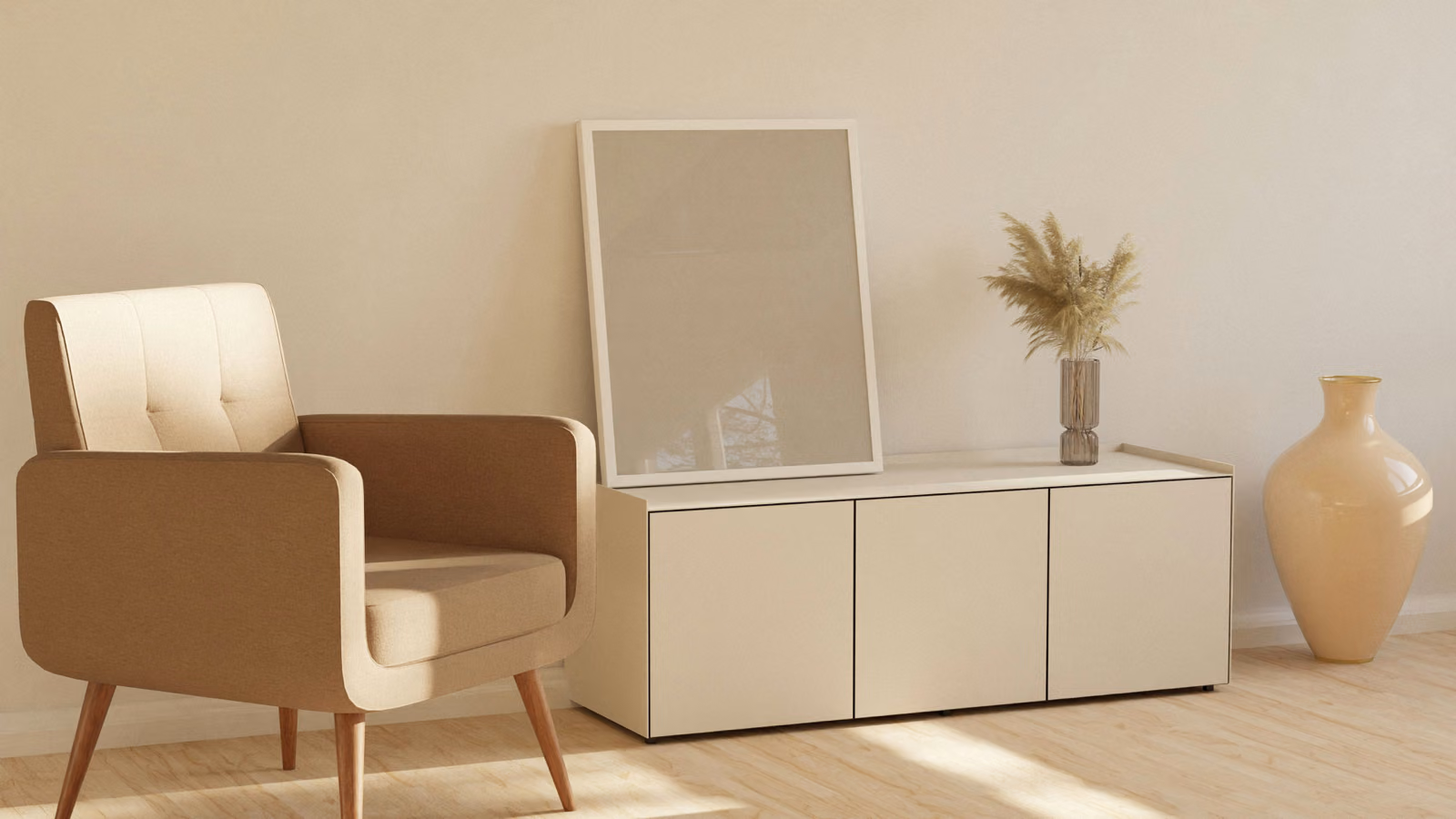 minimalist and modern look in your space