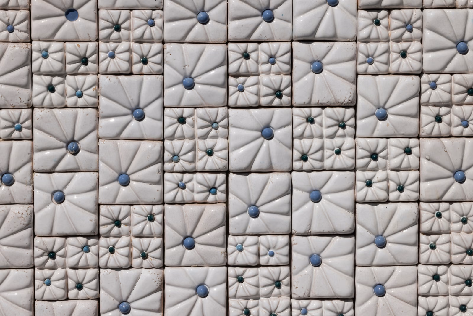 Detailed statement tile patterns in a bold