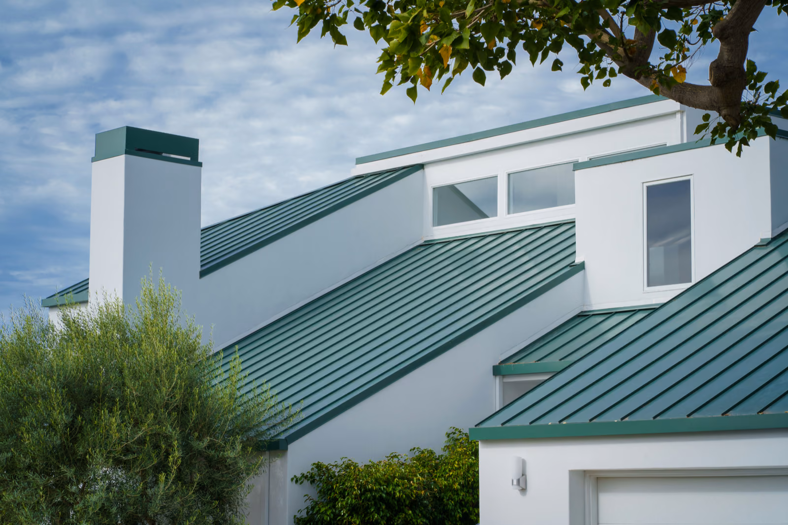 Commercial modern roofing