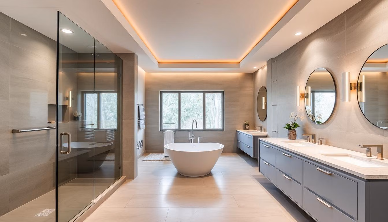 customized bathroom renovation
