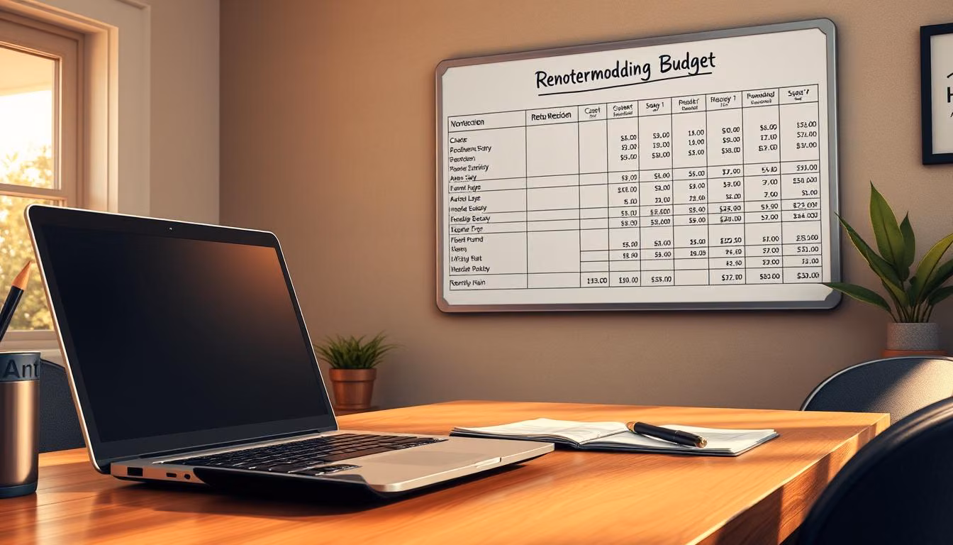 remodeling budget planning
