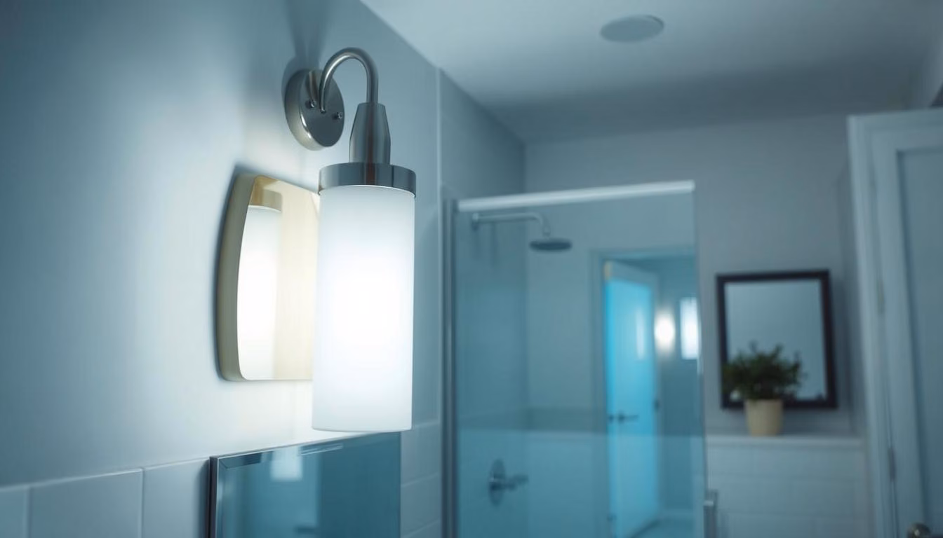 Image of an affordable LED vanity light
